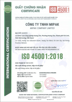 Mipak with Occupational Health and Safety Management System (OH&S)